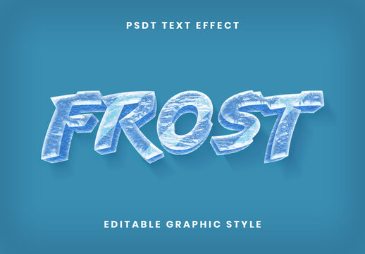 Ice Text Effect
