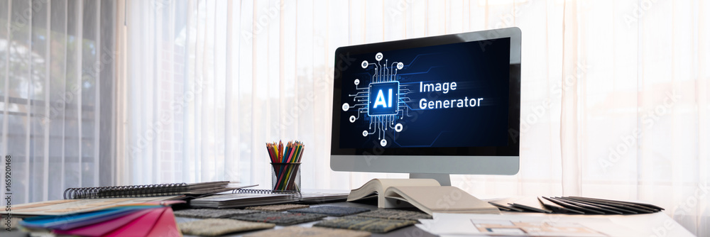 Poster generative ai virtual assistant tools for prompt engineer and user for ease of engage artificial int