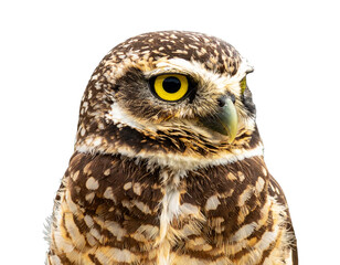 Fototapeta premium portrait of a great horned owl