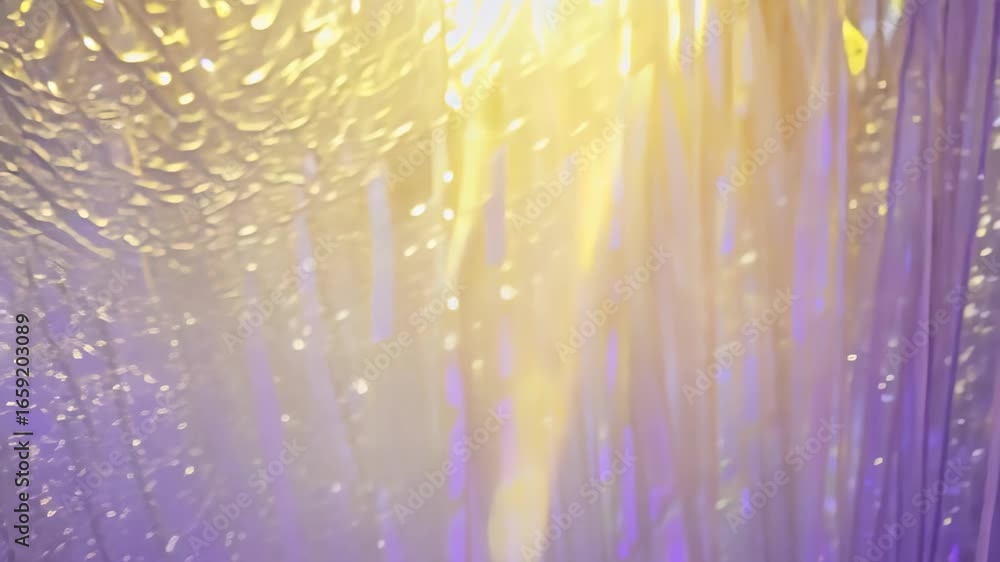 Aufkleber a mesmerizing abstract background showcasing colorful light passing through textured glass while ado