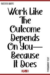 Your Grind Is Your Signature  – Motivational Success Saying Vector Alphabetical Bold Retro Style Text Lettering