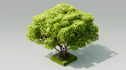 small plants aesthetic transparent background effect