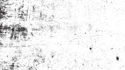 Abstract Black and White Grunge Texture Background with Distressed Rough Surface Details