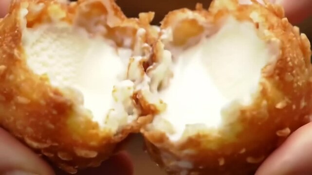 Crispy Ice Cream Bites
