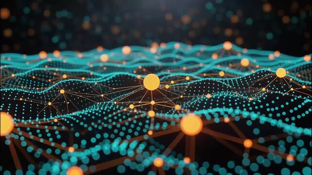 Data Landscape Digital Terrain Network Visualization Big Data Technology Analytics