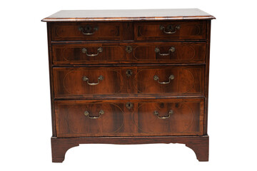 chest of drawers isolated  Antique Georgian Mahogany Bachelor's Chest of Drawers 