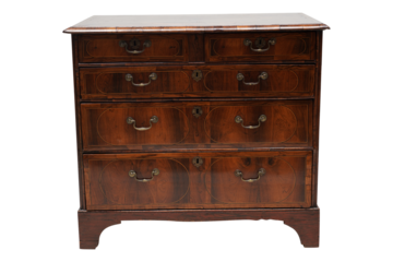 chest of drawers isolated  Antique Georgian Mahogany Bachelor's Chest of Drawers 