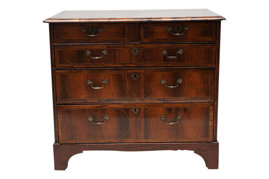 chest of drawers isolated  Antique Georgian Mahogany Bachelor's Chest of Drawers 