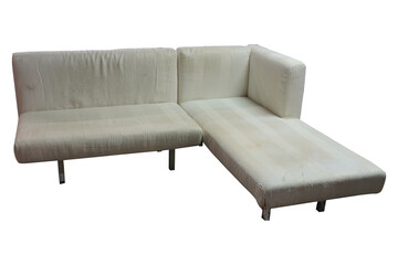 leather armchair isolated on white  Modern Modular Sofa