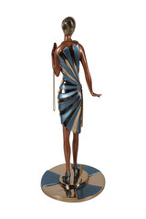 woman with a suitcase  Roaring Twenties by Erte