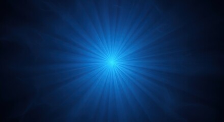 Bright blue starburst light emanating from the center
