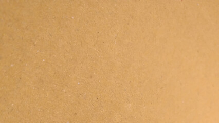 Background of brown kraft paper or cardboard texture, parchment or papyrus surface, vector realistic illustration.
