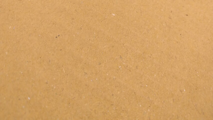 Background of brown kraft paper or cardboard texture, parchment or papyrus surface, vector realistic illustration.

