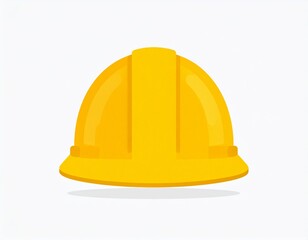Fototapeta premium yellow hard helmet for construction worker