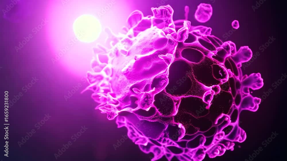 Poster this captivating abstract image features vibrant purple and pink light patterns that create an ether