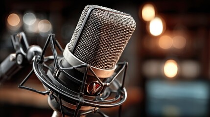 Close-up studio microphone (1)