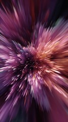 Abstract Burst of Colors