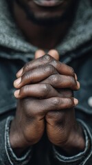 Fototapeta premium CloseUp of Hands in Prayer