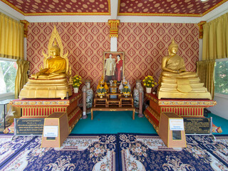 Wat Phra Yai, buddhist temple on Khao Phra Tamnak (Pattaya hill) in Pattaya, Thailand
