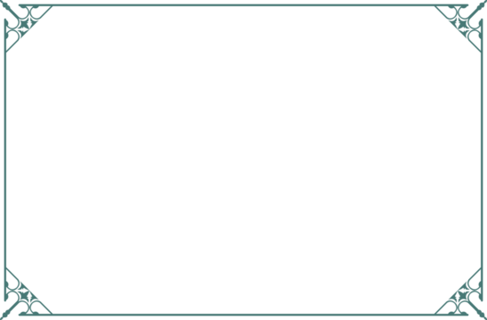 Elements of ornate vintage frames. Border green on white classic calligraphy swirl. Design print for greeting cards, wedding invitations, restaurant menu, royal certificates. Set 821