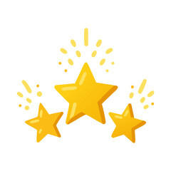 New Year Golden Star Holiday backdrop for your design New Year and Christmas Golden Star