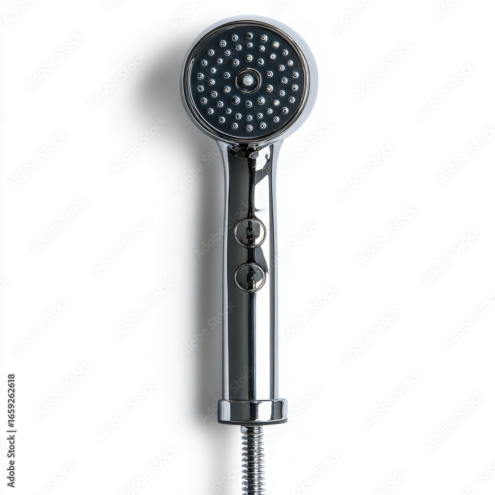 Poster compact and modern digital shower thermometer with sleek led display temperature control device isol