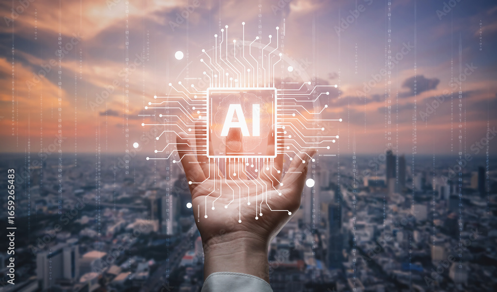 Poster ai assistant with llm, big data, machine learning, and generative ai powers prompt engineering and s