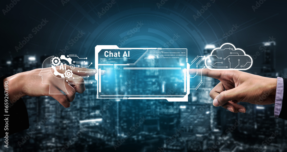 Poster ai chatbot using prompt engineering and llm deep learning delivers explainable generative ai for sma
