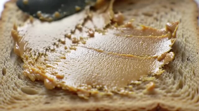 Peanut butter on bread