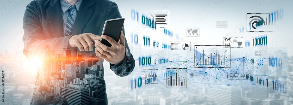 Poster big data and analytics support real-time insights, predictive modeling, and data-driven decisions fo
