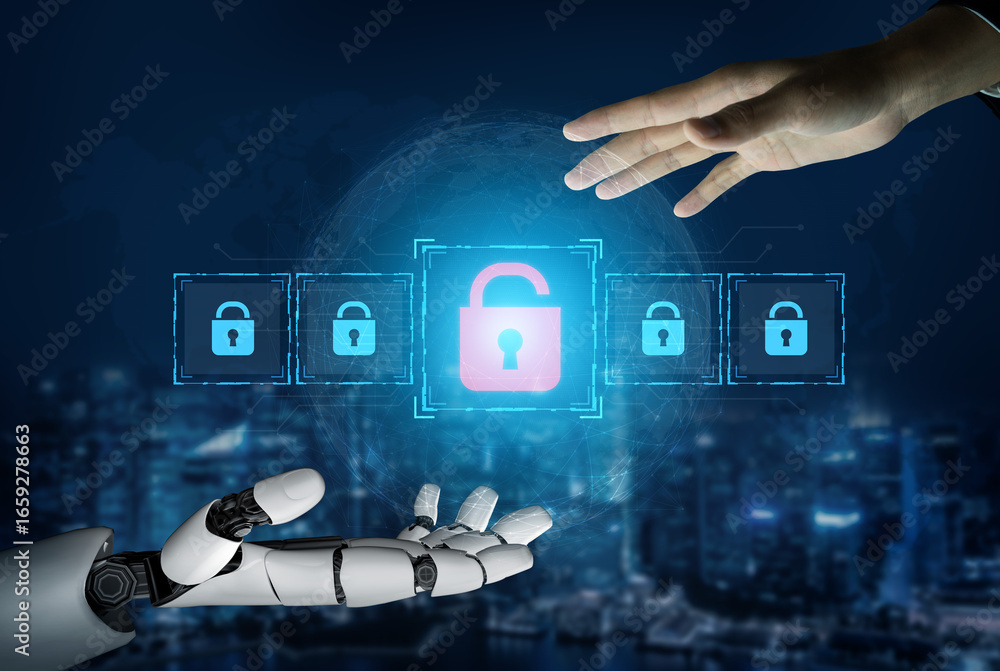 Poster ai system identifies potential data vulnerabilities and alerts for breaches, improving proactive cyb