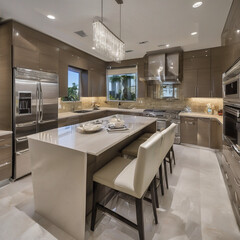 Minimalist apartment hallway with wood floor and modern design
Modern home architecture featuring staircase with sleek lines