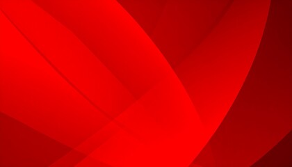 Abstract red curves