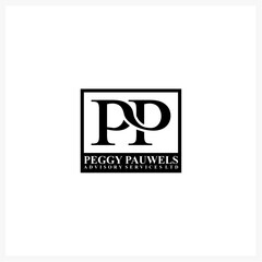 Luxury PP Lettermark in a Square Monogram Logo