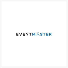 Minimalist Human Figure in Letter A Event Logo