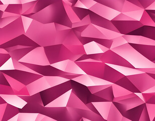 Fototapeta premium Vector geometric polygon pattern. Modern vector pattern with pink and white polygons. Polygons texture. Modern background.
