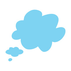 Hand drawn speech bubble Blank empty message box Textbox frame for banners, price tags, stickers, design