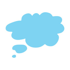 Hand drawn speech bubble Blank empty message box Textbox frame for banners, price tags, stickers, design