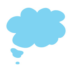 Hand drawn speech bubble Blank empty message box Textbox frame for banners, price tags, stickers, design