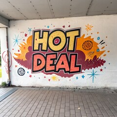 Street Graffiti Discount Wall design