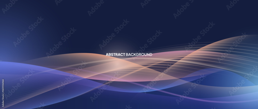 Aufkleber abstract background with 3d abstract geometry objects. vector template for digital lux business bann