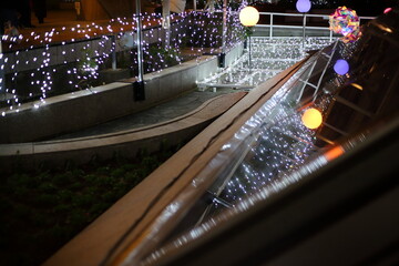 クリスマスのイルミネーション