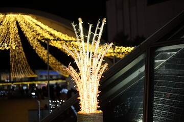 クリスマスのイルミネーション