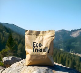 Nature Inspired Eco Packaging – Paper Bag Sustainable Branding for Green Business
