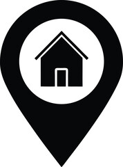 Home Location Pin Icon