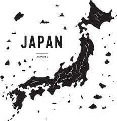 Abstract geometric shapes with vibrant color splashes isolated on white background isolated on transparent background silhouette