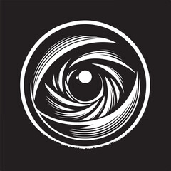 Abstract geometric pattern with vibrant color accents isolated on white background isolated on transparent background silhouette