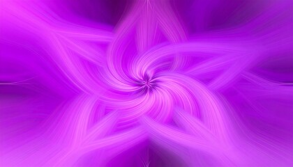 Abstract swirling flower in vibrant purple and pink
