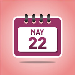 May 22 Daily Planner Design