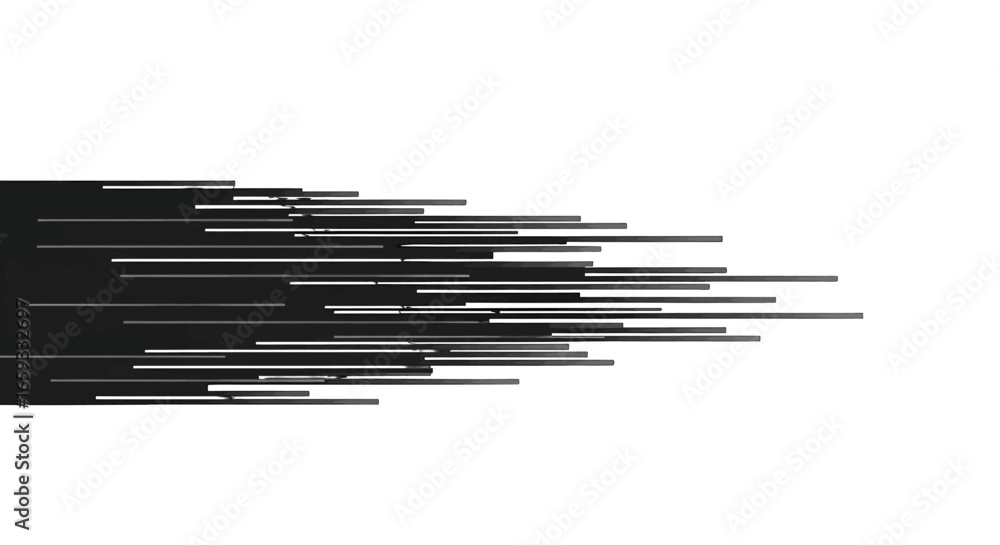 Poster abstract black lines and stripes on white background for modern graphic design and decoration with s